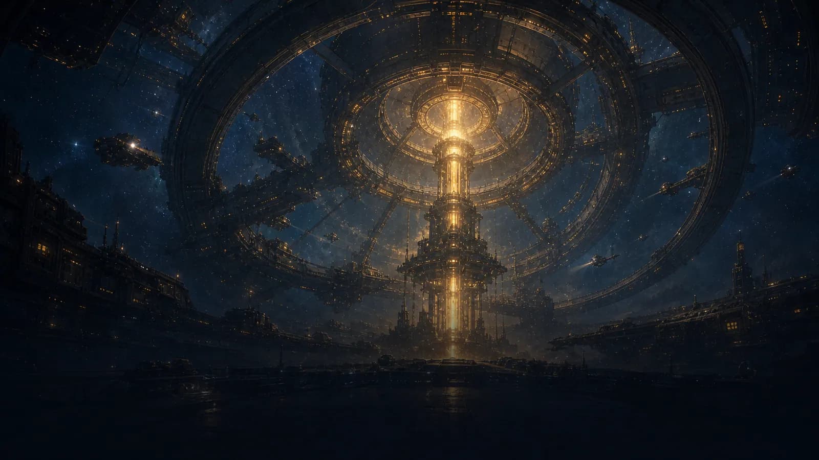 The Lantern Array illuminating inhabited space
